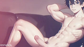 I saw my soul mate on a dating app and told him to become heir to my room&excl; - Gay prurient folkloric